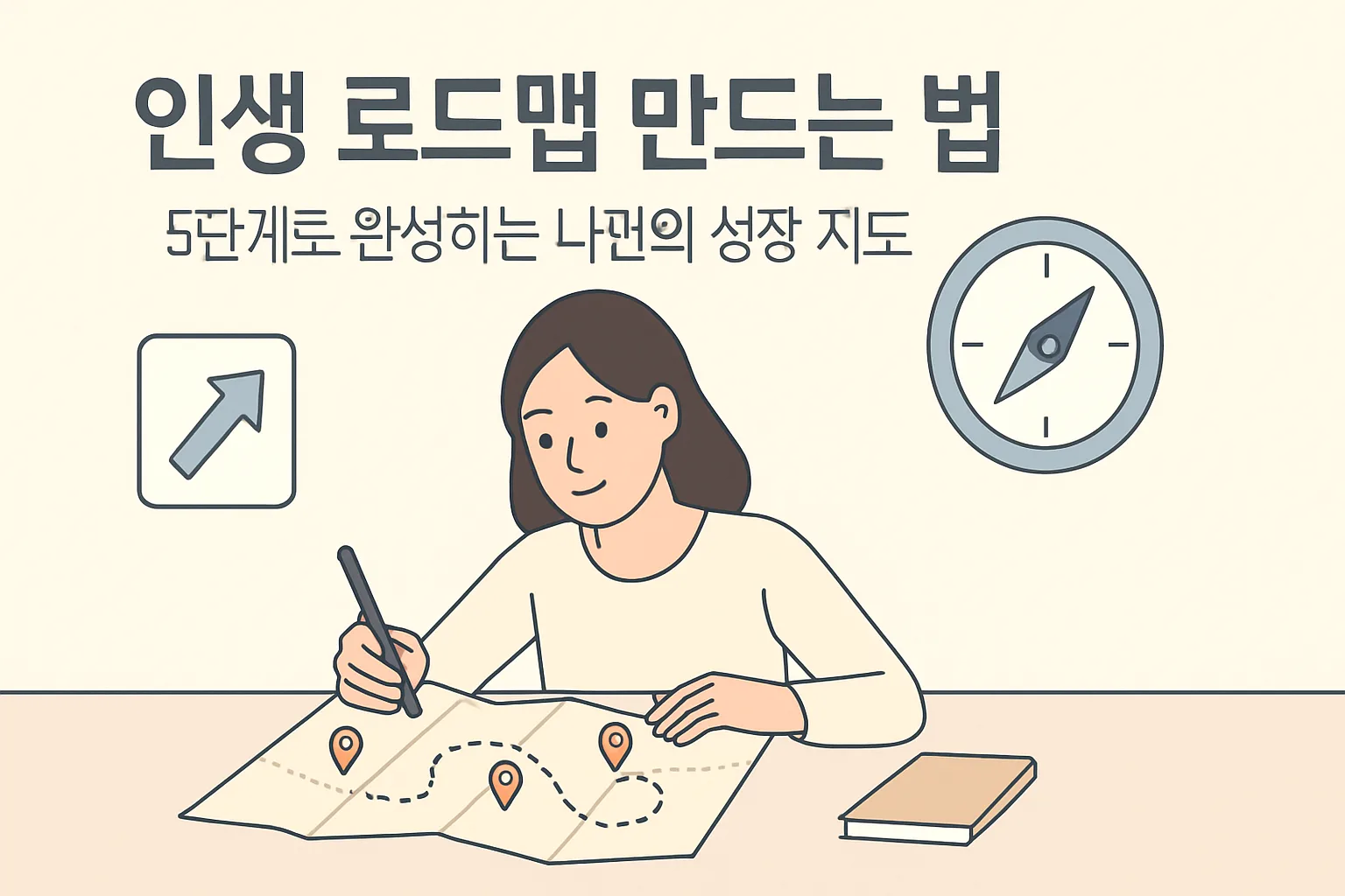 인생 로드맵 만드는 법: 5단계로 완성하는 나만의 성장 지도