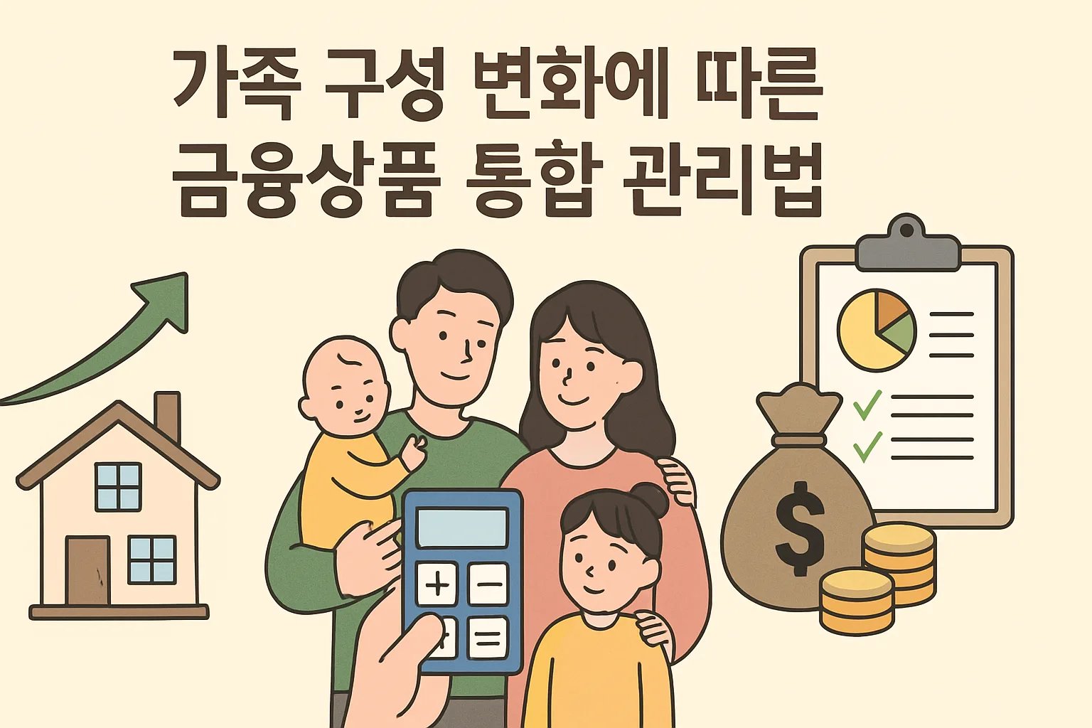 가족 구성 변화에 따른 금융상품 통합 관리법