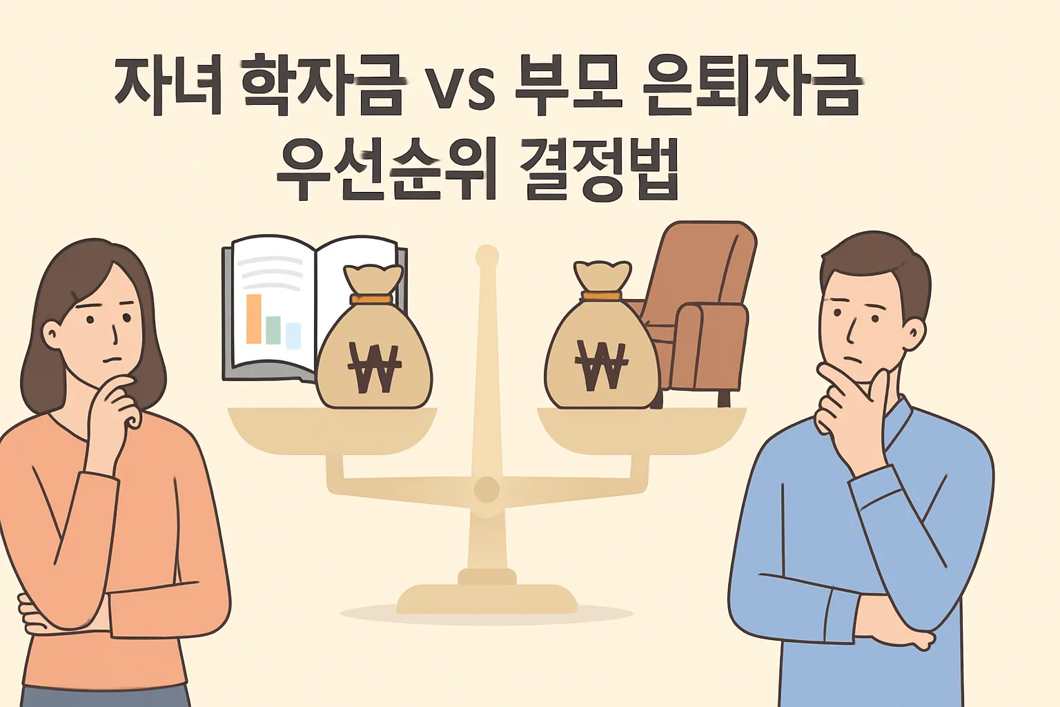 자녀 학자금 vs 부모 은퇴자금 우선순위 결정법