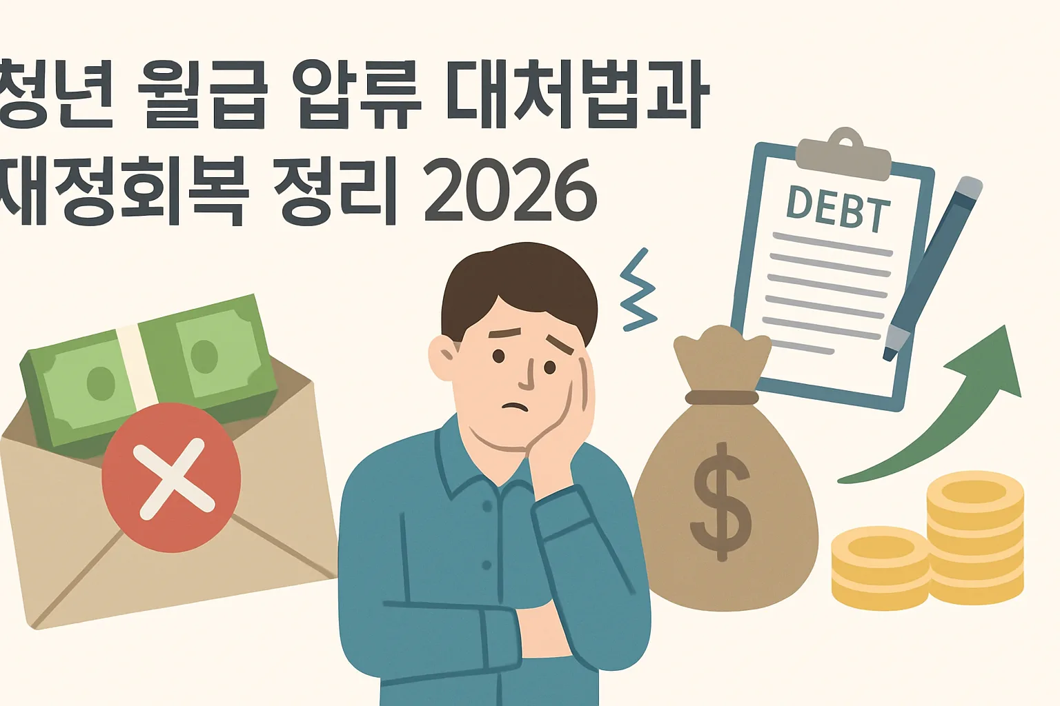 청년 월급 압류 대처법과 재정회복 정리 2026