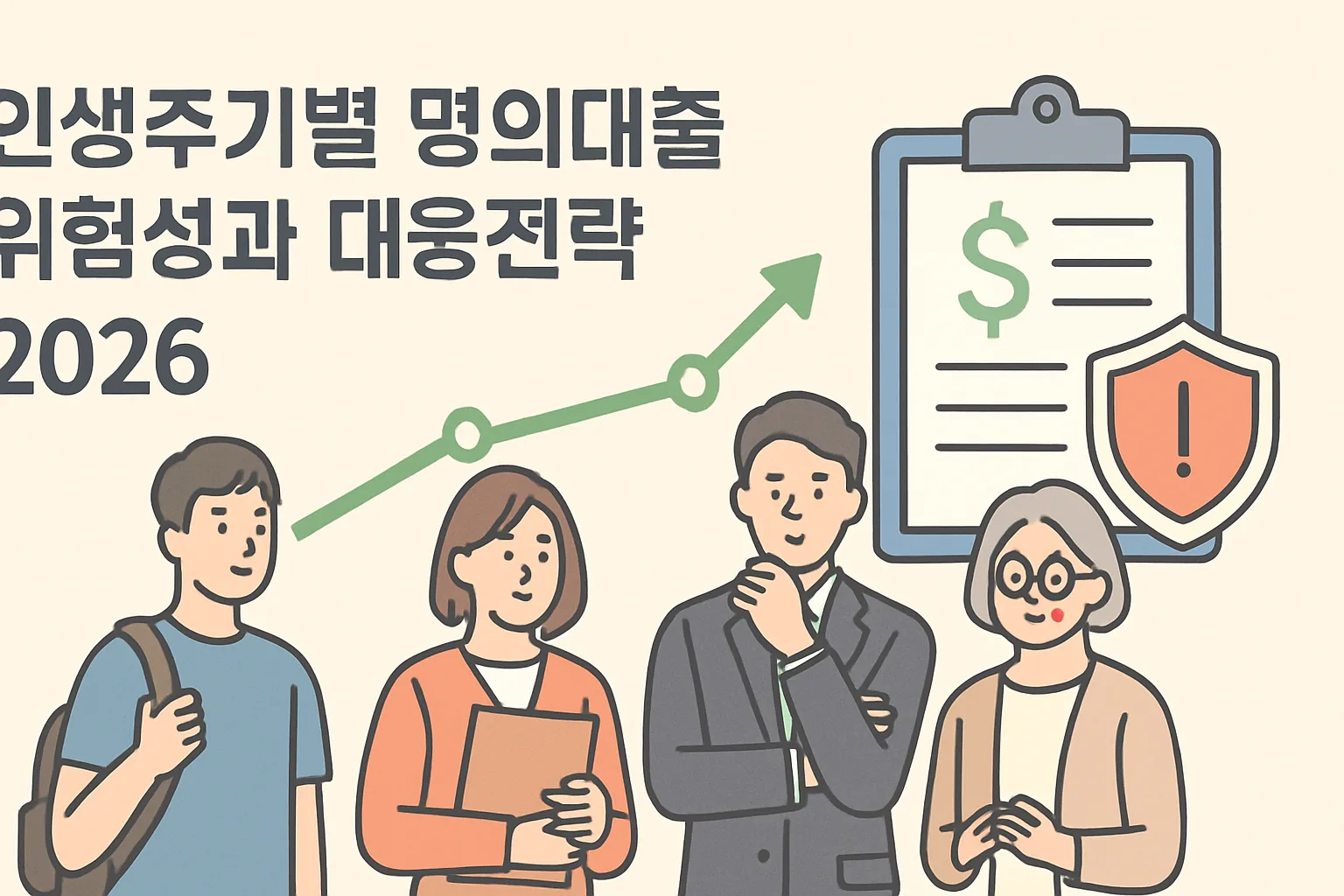 인생주기별 명의대출 위험성과 대응전략 2026