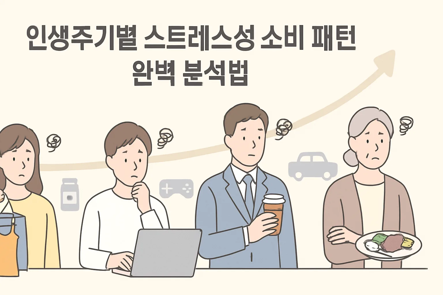 인생주기별 스트레스성 소비 패턴 완벽 분석법