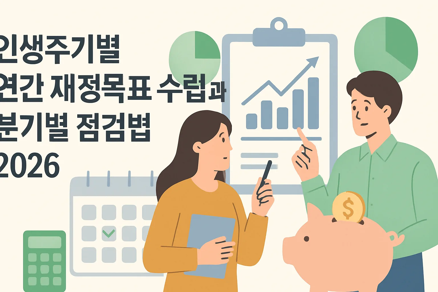 인생주기별 연간 재정목표 수립과 분기별 점검법 2026