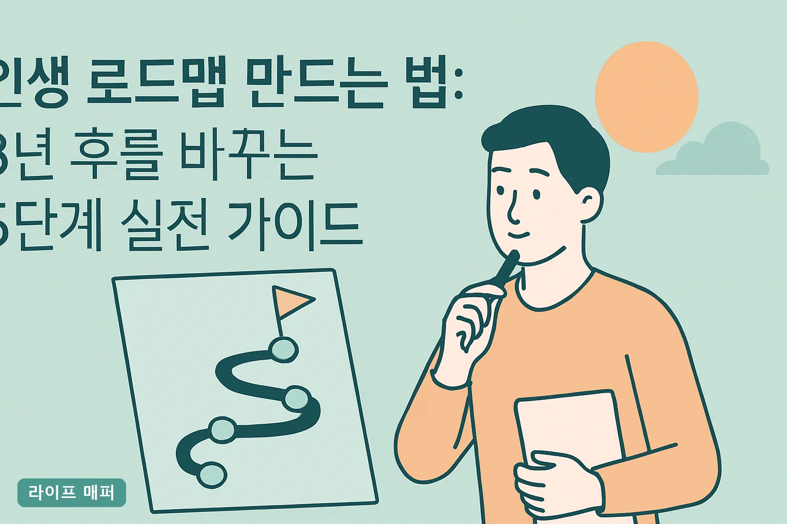 인생 로드맵 만드는 법: 3년 후를 바꾸는 5단계 실전 가이드